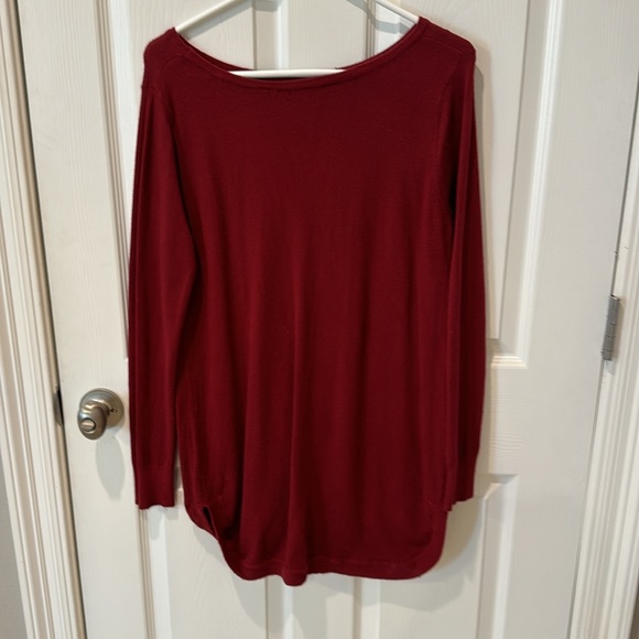 Women’s maroon long sleeve top - Picture 2 of 7